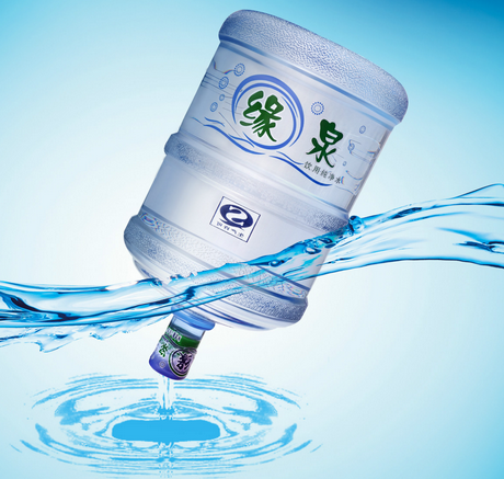 5 Gallon Lap su şüşəsi, yuvarlaq böyük şüşə HTP-50P üçün büzmə qolu tətbiqetmə maşını