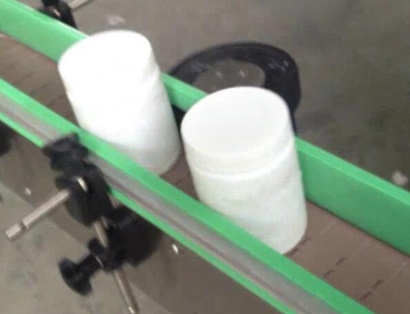 Dəyirmi Şüşə Etiketləmə Maşın, bround şəkər bankası üçün qablaşdırma və etiketləmə maşını