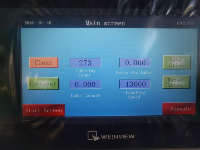 Kosmetikanın Dodaq Boyaları üçün 10-50ml Dəyirmi Şüşə Flakon Etiketləmə Maşın