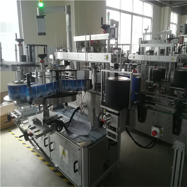 Plastik Pet Şüşə, Şüşə Etiket Tətbiq Maşın üçün Öz Yapışqan Etiketləmə Maşın