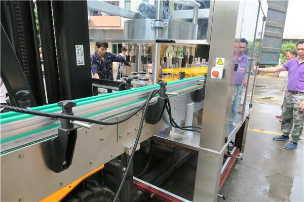 Ön / arxa avtomatik etiket tətbiqetmə maşını Equipment Speed 18000B / H