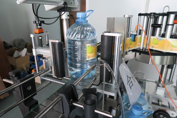 5L İçməli Su Dəyirmi Şüşə Etiket Etiketləmə Maşın, Özünə yapışan Etiket yapışdırma maşınları