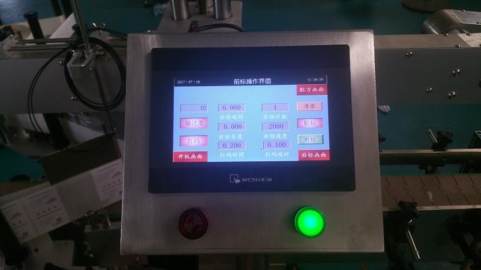 Avtomatik Düz Şüşə Şüşə Şüşə Etiketləmə Maşın, Etiket Etiket Maşın