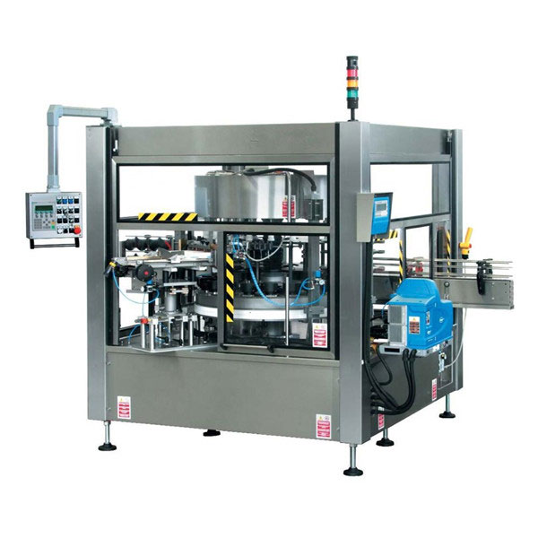 CE Tam Avtomatik Şüşə Qanadlı Döner Etiket Etiketləmə Maşın