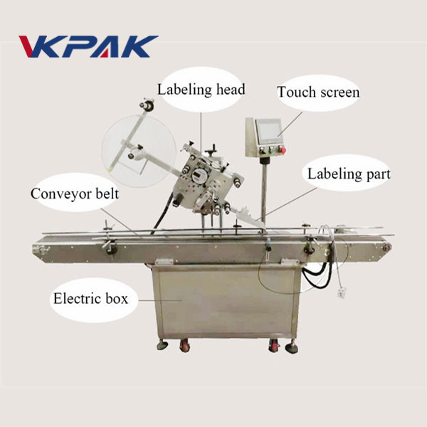 Elektrikli Göz Avtomatik Düz Səth Etiket Tətbiqatçısı Çakmak Etiketləmə Maşın