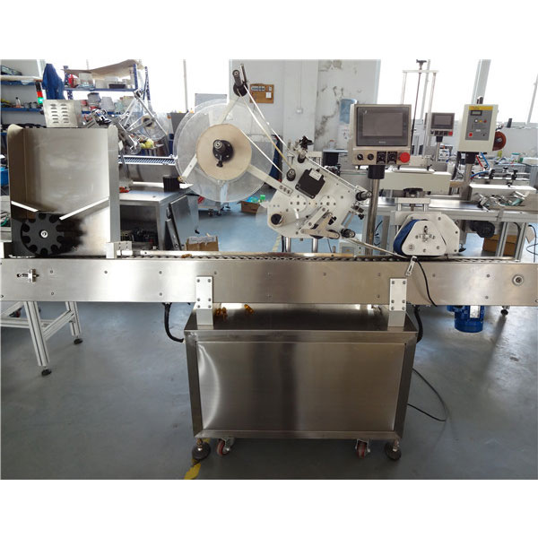 Mini Şüşə üçün Plc İdarəetmə Ekonomi Avtomatik Şüşə Yatay Etiketləmə Maşın