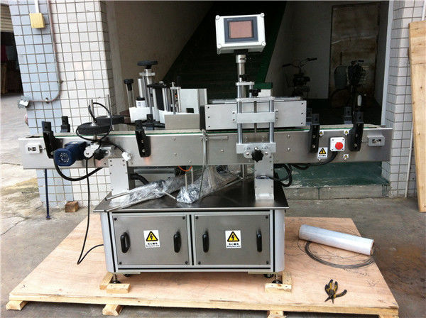 İçki Sənayesi üçün Meyvə / Tərəvəz Suyu Dəyirmi Şüşə Etiket Etiketləmə Makinası