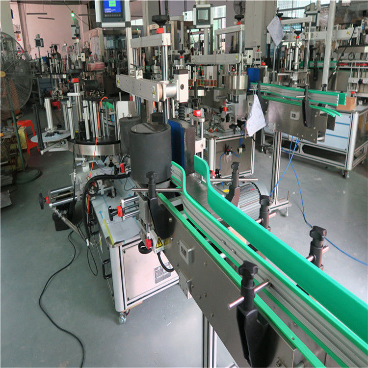 Çin Cüt Yan Özünə Yapışan Etiket Şüşə Etiketləmə Makinası 190mm Boy Maks. Təchizatçı