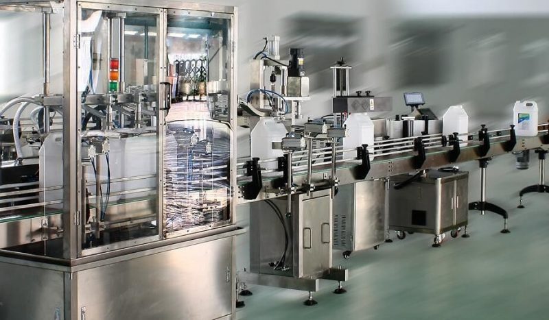 Çin Yüksək sürətli ikiqat yan etiket etiket aplikatoru, Dəyirmi / Kvadrat / Düz Şüşələr üçün Avtomatik Etiketləmə Makinası təchizatçı